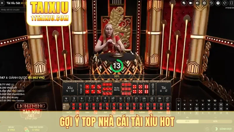 Gợi ý top nhà cái Tài Xỉu hot