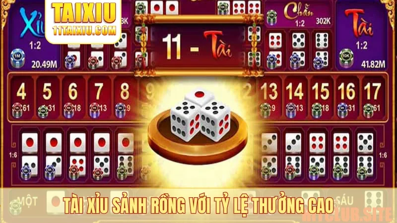 Tài xỉu sảnh rồng